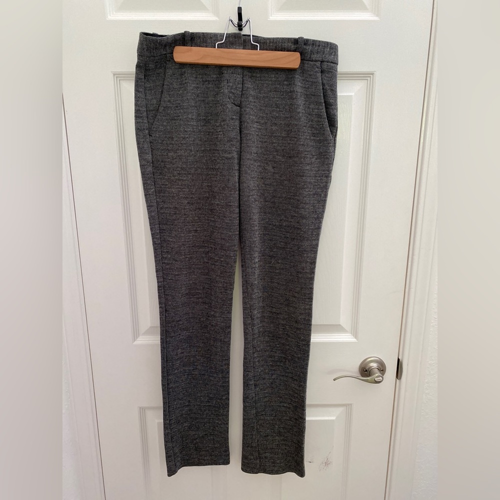 Theory knit straight leg pants